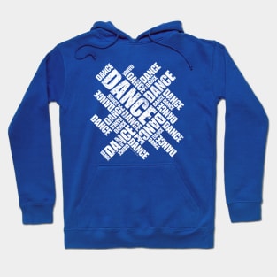 Typographic Dance (Distressed) Hoodie